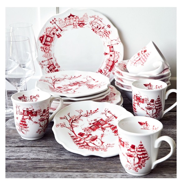 Sur La Table Other - SurLaTableSNOWY LANE 16-PIECE DINNERWARE SET